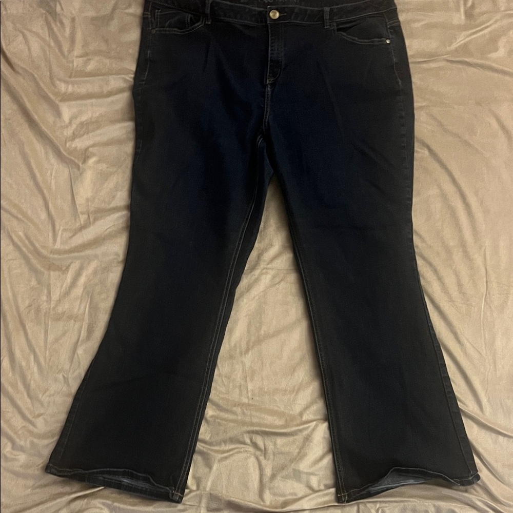 Lane Bryant Black Bootcut Jeans